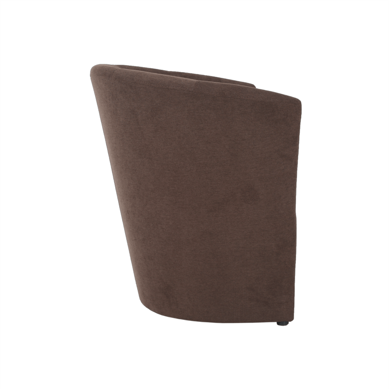 Casa si Gradina/Mobilier/Scaune si fotolii/Fotolii - Fotoliu de club cu taburet, maro, ROSE - Infinity.ro