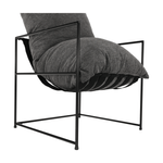 Casa si Gradina - Mobilier - Scaune si fotolii - Fotolii - Fotoliu modern, gri/negru, DEKER - Infinity.ro