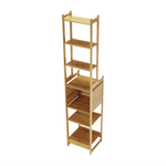 Casa si Gradina - Mobilier - Biblioteci si rafturi - Etajere - Etajera, bambus natural, SELENE TYP 4 - Infinity.ro