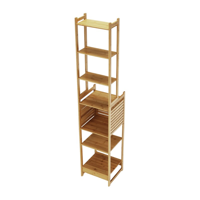 Casa si Gradina - Mobilier - Biblioteci si rafturi - Etajere - Etajera, bambus natural, SELENE TYP 4 - Infinity.ro