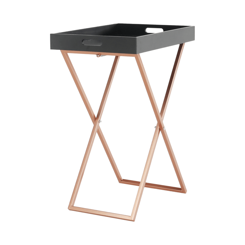 Casa si Gradina - Mobilier - Mese si birouri - Masute de cafea - Masuta de servire, negru/miere, MASINO - Infinity.ro