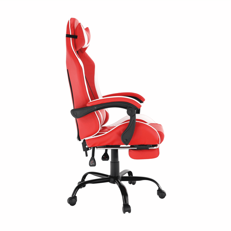 Casa si Gradina - Mobilier - Scaune si fotolii - Fotolii - Fotoliu birou/gaming, negru/alb/rosu, OZGE NEW - Infinity.ro