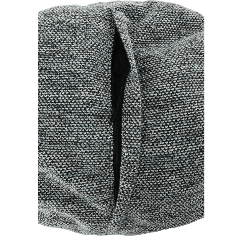 Casa si Gradina - Mobilier - Scaune si fotolii - Fotolii - Husa-puf de ezut,, negru/alb, HANORD - Infinity.ro