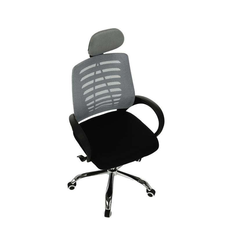 Casa si Gradina - Mobilier - Scaune si fotolii - Fotolii - Fotoliu de birou, gri/negru ELMAS - Infinity.ro