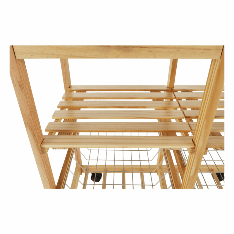 Casa si Gradina - Mobilier - Mese si birouri - Masute de cafea - Masuta de servire, natural, LUMBER - Infinity.ro