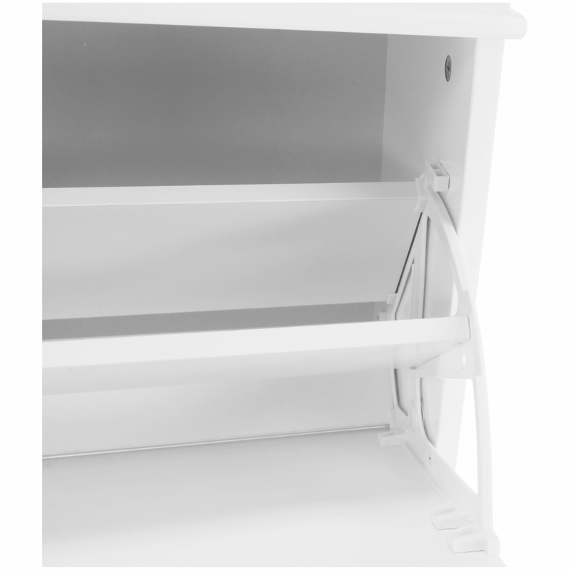 Casa si Gradina - Mobilier - Dulapuri si sifoniere - Dulapuri pantofi - Pantofar, 2 compartimente, alb, SEBER TYP 4 - Infinity.ro