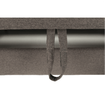 Casa si Gradina - Mobilier - Canapele si coltare - Coltare - Coltar, material textil gri maroniu TAUPE, model stanga, BRIDGET - Infinity.ro
