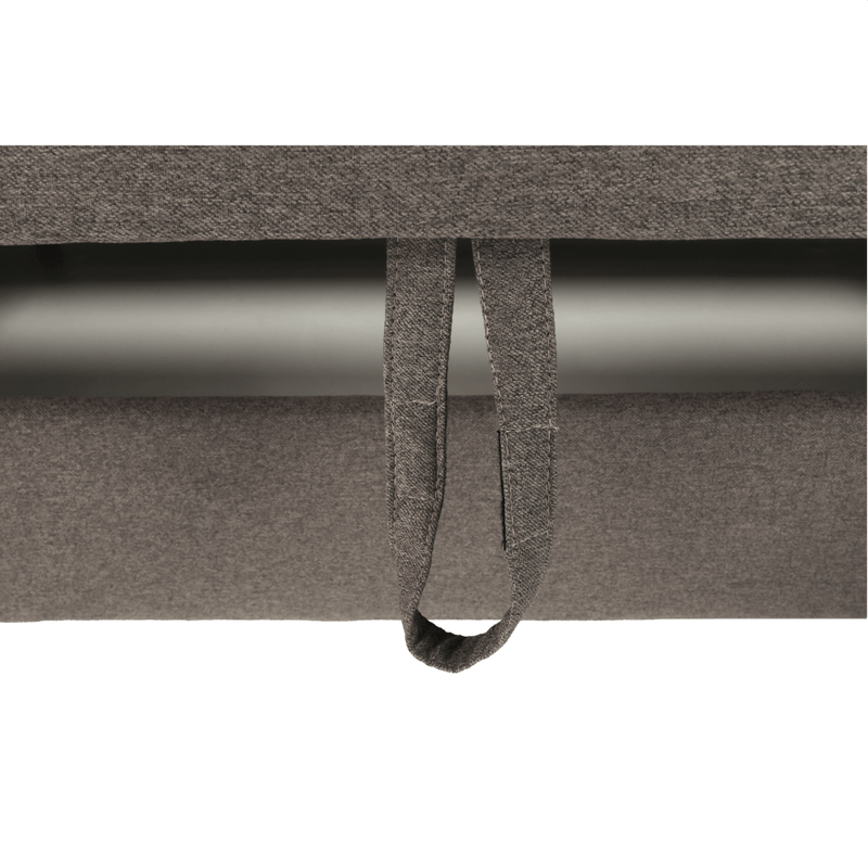 Casa si Gradina - Mobilier - Canapele si coltare - Coltare - Coltar, material textil gri maroniu TAUPE, model stanga, BRIDGET - Infinity.ro