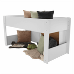 Casa si Gradina - Mobilier - Mobilier copii - Patuturi copii - Pat combinat pentru camera copiilor, alb, FANY - Infinity.ro
