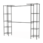 Casa si Gradina - Mobilier - Biblioteci si rafturi - Rafturi - Raft reglabil, negru, GELBAN - Infinity.ro