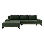 Casa si Gradina - Mobilier - Canapele si coltare - Canapele - Canapea, verde, model stanga, SELBY - Infinity.ro
