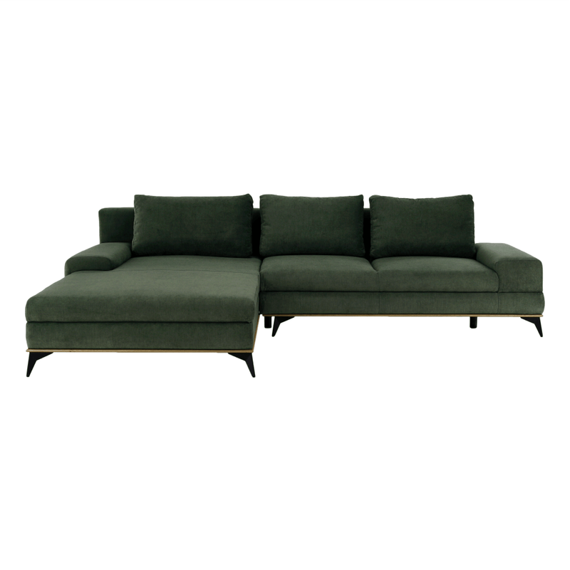 Casa si Gradina - Mobilier - Canapele si coltare - Canapele - Canapea, verde, model stanga, SELBY - Infinity.ro