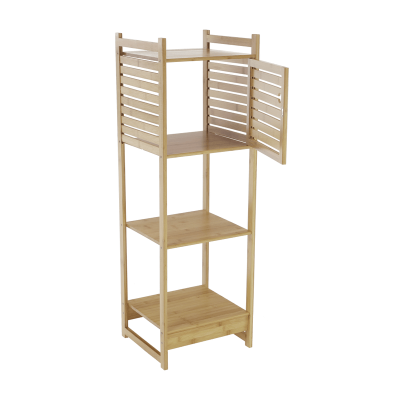 Casa si Gradina - Mobilier - Biblioteci si rafturi - Etajere - Etajera, bambus natural, SELENE TYP 2 - Infinity.ro