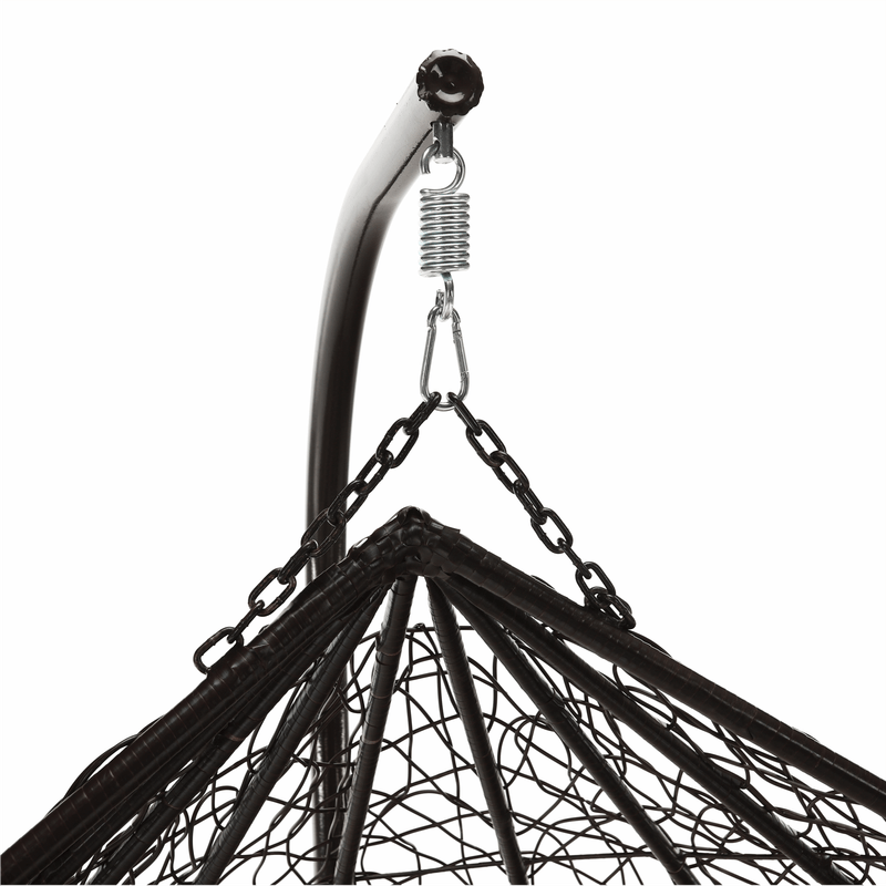 Casa si Gradina - Gradina si terasa - Mobilier exterior - Scaune si sezlonguri gradina - Scaun agatat dublu, maro/crem, DALVEA NEW - Infinity.ro