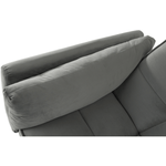 Casa si Gradina - Mobilier - Canapele si coltare - Coltare - Coltar extensibil, catifea gri deschis / fag, KAPRERA NEW - Infinity.ro