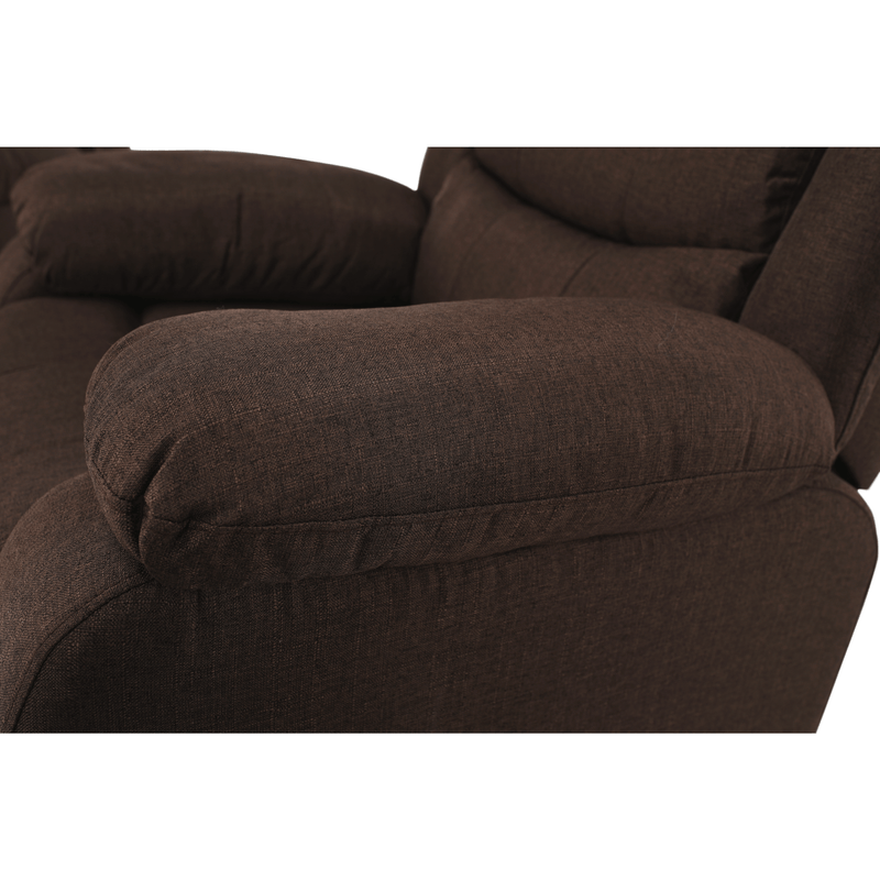 Casa si Gradina - Mobilier - Canapele si coltare - Canapele - Canapea 3+2+1, material textil maro, FABRON 2 NEW - Infinity.ro