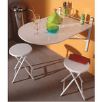 Casa si Gradina - Mobilier - Seturi de mobilier - Seturi bucatarie - Set dining set 1+2, alb, AMADEO - Infinity.ro