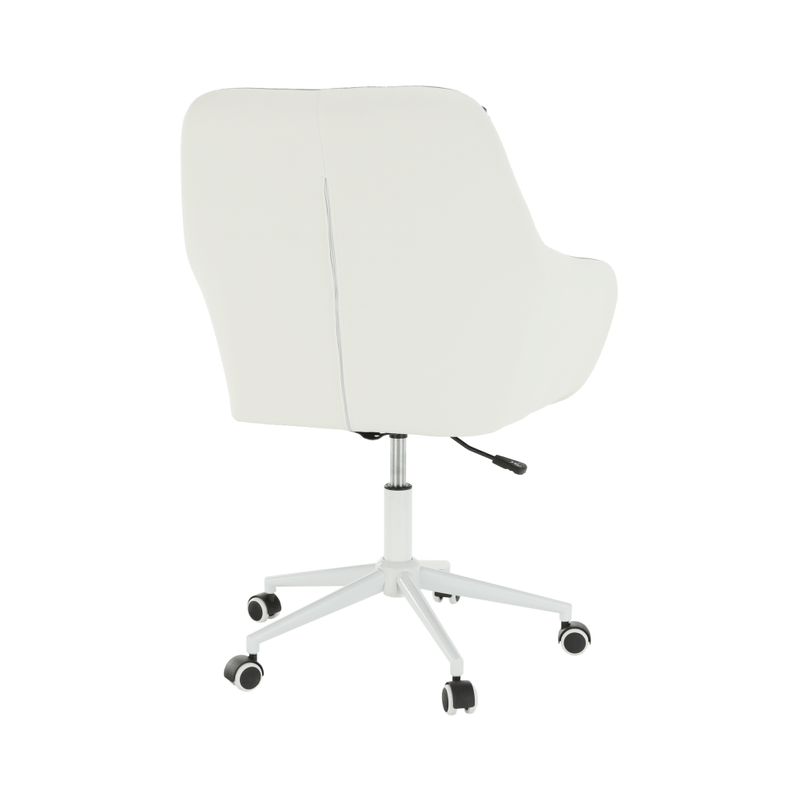 Casa si Gradina - Mobilier - Scaune si fotolii - Fotolii - Fotoliu de birou, alb/gri, IMELDA - Infinity.ro