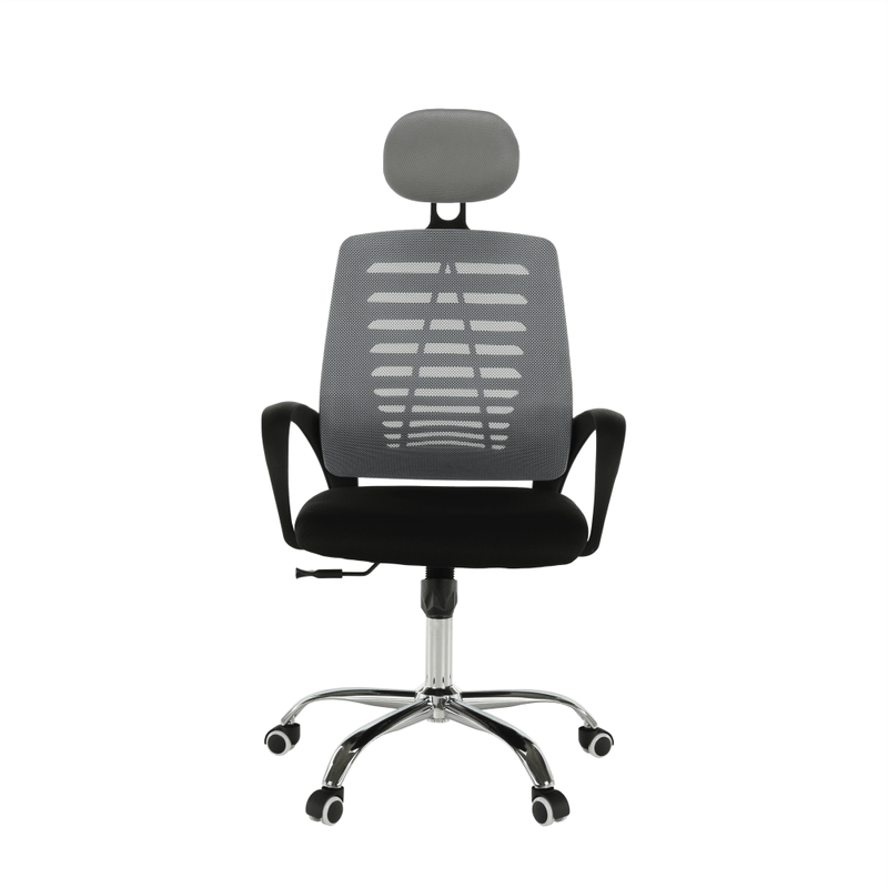Casa si Gradina - Mobilier - Scaune si fotolii - Fotolii - Fotoliu de birou, gri/negru ELMAS - Infinity.ro