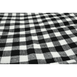 Casa si Gradina - Mobilier - Scaune si fotolii - Tabureti - Taburet, negru/alb, KRETON - Infinity.ro
