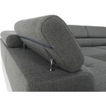 Casa si Gradina - Mobilier - Canapele si coltare - Coltare - Coltar, alb/gri, model stanga, AMARETO NEW - Infinity.ro