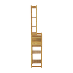 Casa si Gradina - Mobilier - Biblioteci si rafturi - Etajere - Etajera, bambus natural, SELENE TYP 4 - Infinity.ro
