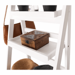 Casa si Gradina - Mobilier - Biblioteci si rafturi - Etajere - Etajera multifunctionala, alb, lemn masiv, ALASKA - Infinity.ro