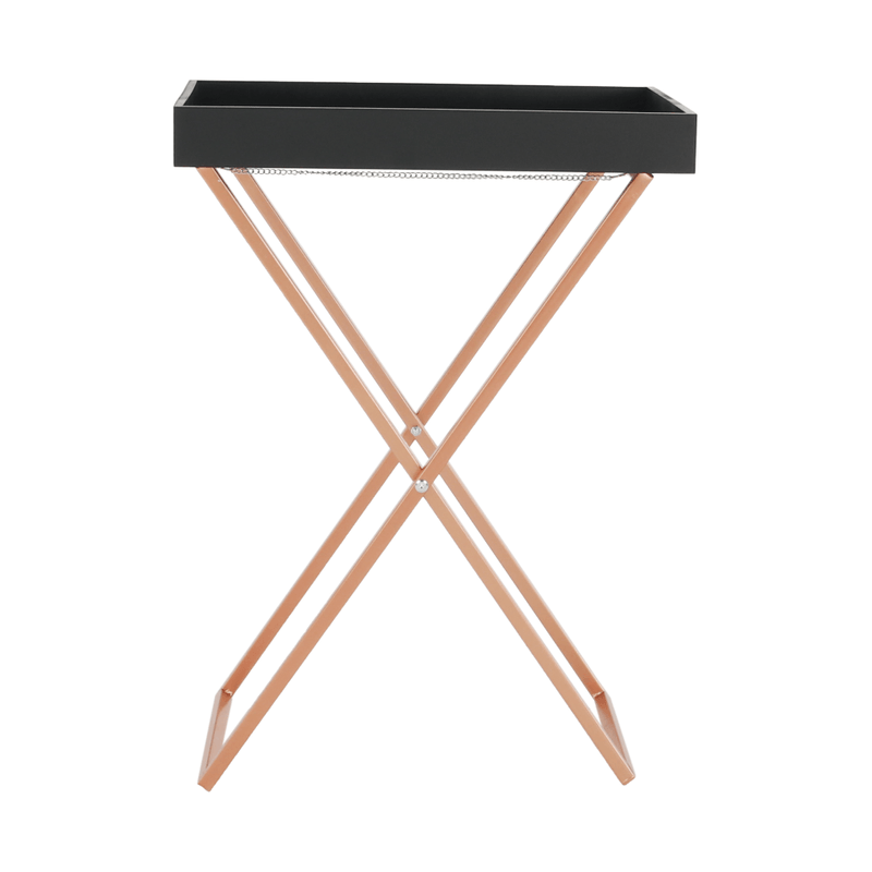 Casa si Gradina - Mobilier - Mese si birouri - Masute de cafea - Masuta de servire, negru/miere, MASINO - Infinity.ro