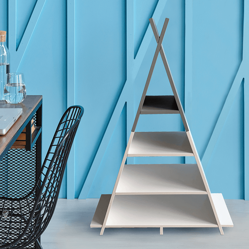 Casa si Gradina - Mobilier - Biblioteci si rafturi - Etajere - Etajera pentru rafturi pentru copii, alb / gri, BARNIE - Infinity.ro