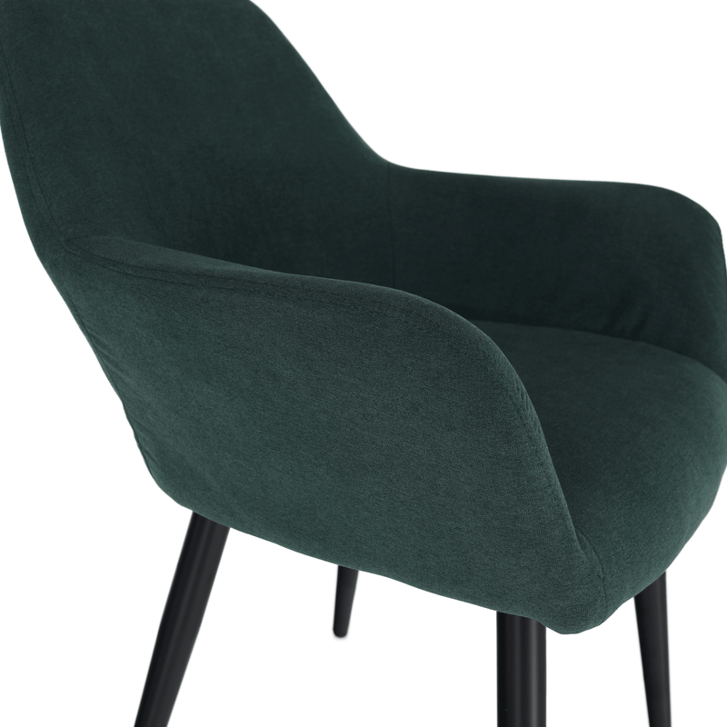 Casa si Gradina - Mobilier - Scaune si fotolii - Fotolii - Fotoliu design, verde / negru, LACEY - Infinity.ro