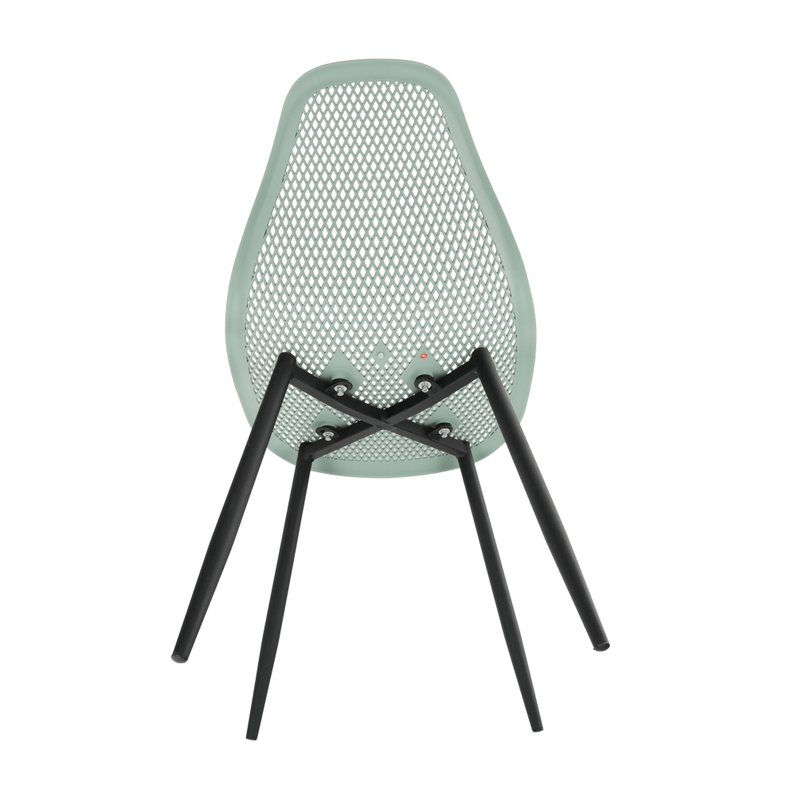 Casa si Gradina - Mobilier - Scaune si fotolii - Scaune - Scaun dining, verde/negru, TEGRA TYP 2 - Infinity.ro