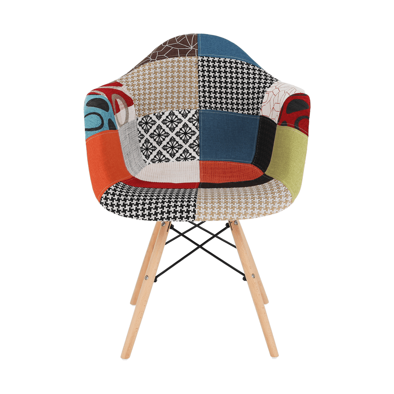 Casa si Gradina - Mobilier - Scaune si fotolii - Scaune - Scaun, tesatura patchwork/fag, TOBO 3  NEW - Infinity.ro