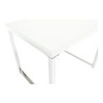 Casa si Gradina - Mobilier - Mese si birouri - Masute de cafea - Set 2 masute de cafea, alb mat/crom, MAGNO TYP 2 - Infinity.ro