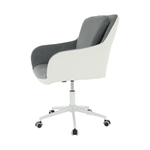 Casa si Gradina - Mobilier - Scaune si fotolii - Fotolii - Fotoliu de birou, alb/gri, IMELDA - Infinity.ro