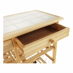 Casa si Gradina - Mobilier - Mese si birouri - Masute de cafea - Masuta de servire, natural, LUMBER - Infinity.ro