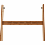 Casa si Gradina - Mobilier - Organizare si depozitare - Cuiere - Cuier cu rafturi, alb/bambus, MARIKE TYP 2 - Infinity.ro