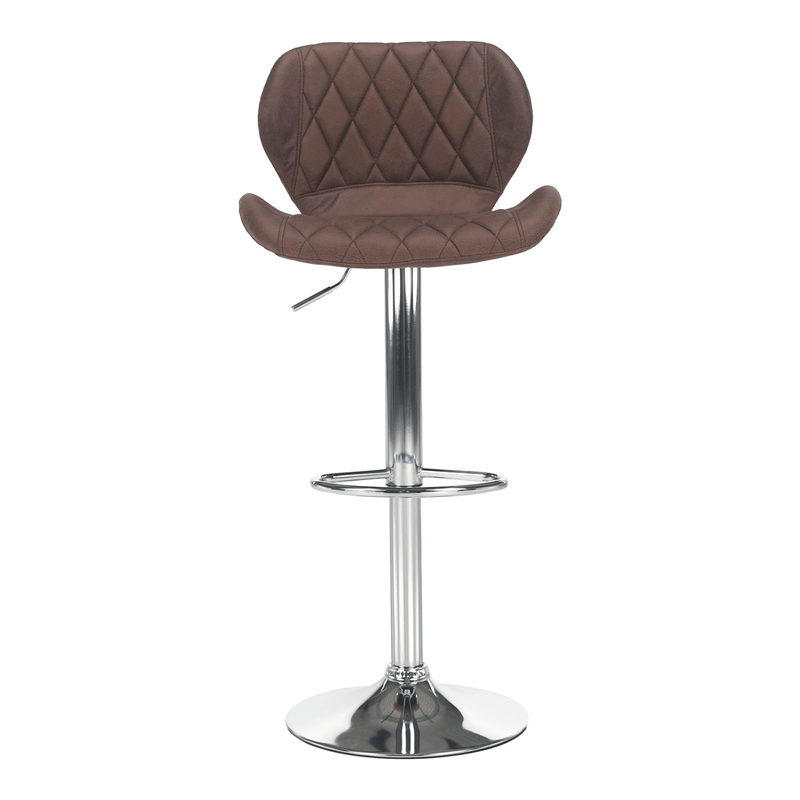 Casa si Gradina - Mobilier - Scaune si fotolii - Scaune - Scaun de bar, maro / crom, SOFALA - Infinity.ro
