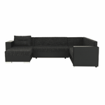 Casa si Gradina - Mobilier - Canapele si coltare - Coltare - Coltar reversibil, negru/negru spicat, STILA - Infinity.ro