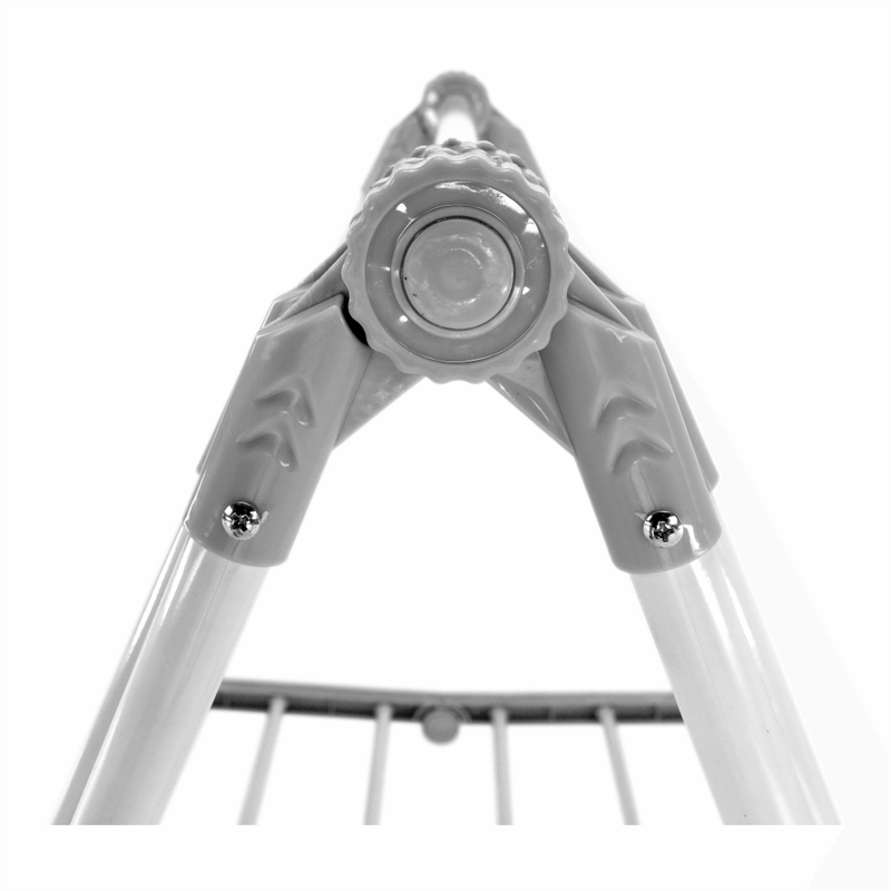 Market - Spalare si intretinere rufe - Uscatoare de rufe si accesorii - Uscator de haine, alb/gri, ELFY - Infinity.ro