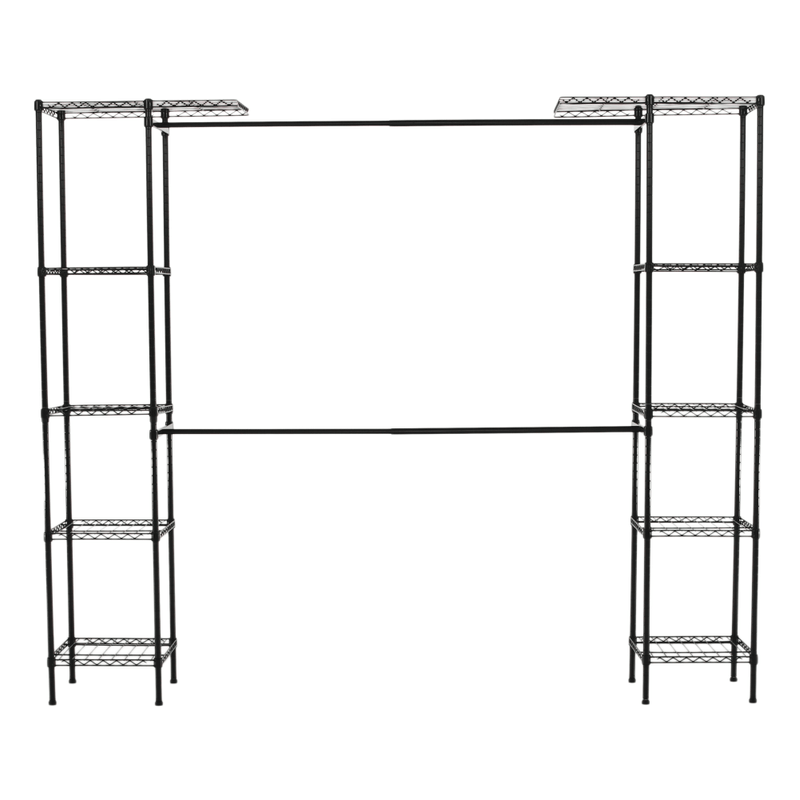 Casa si Gradina - Mobilier - Biblioteci si rafturi - Rafturi - Raft reglabil, negru, GELBAN - Infinity.ro