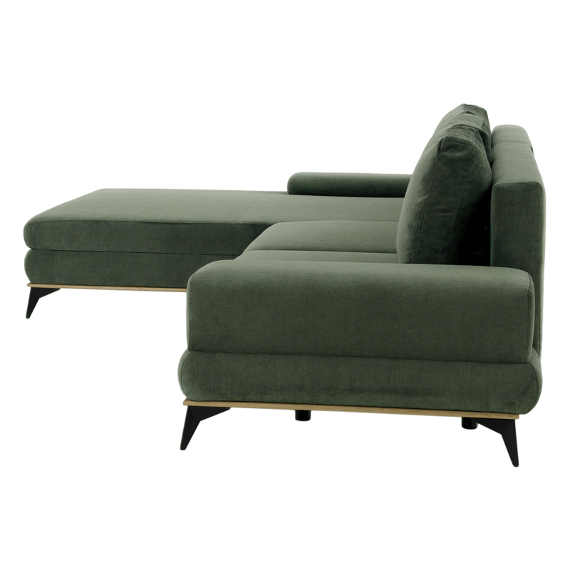 Casa si Gradina - Mobilier - Canapele si coltare - Canapele - Canapea, verde, model stanga, SELBY - Infinity.ro