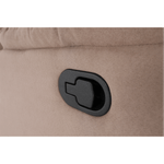 Ingrijire personala si Cosmetice - Sanatate si wellness - Articole wellness - Fotolii de masaj - Fotoliu reglabil masaj, material textil grej TAUPE, LAMBERT - Infinity.ro