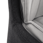 Casa si Gradina - Mobilier - Scaune si fotolii - Scaune - Scaun bucatarie, catifea Velvet gri/material textil, CHIMENA - Infinity.ro