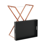 Casa si Gradina - Mobilier - Mese si birouri - Masute de cafea - Masuta de servire, negru/miere, MASINO - Infinity.ro