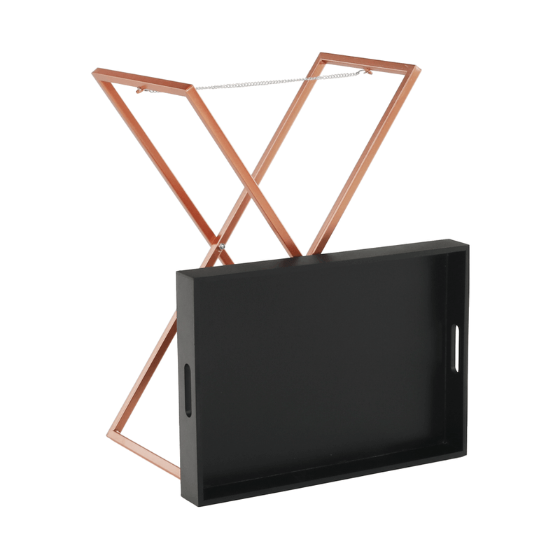 Casa si Gradina - Mobilier - Mese si birouri - Masute de cafea - Masuta de servire, negru/miere, MASINO - Infinity.ro