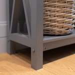 Casa si Gradina - Mobilier - Mese si birouri - Masute de cafea - Masuta tip consola, gri inchis, SONET - Infinity.ro