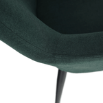Casa si Gradina - Mobilier - Scaune si fotolii - Fotolii - Fotoliu design, verde / negru, LACEY - Infinity.ro