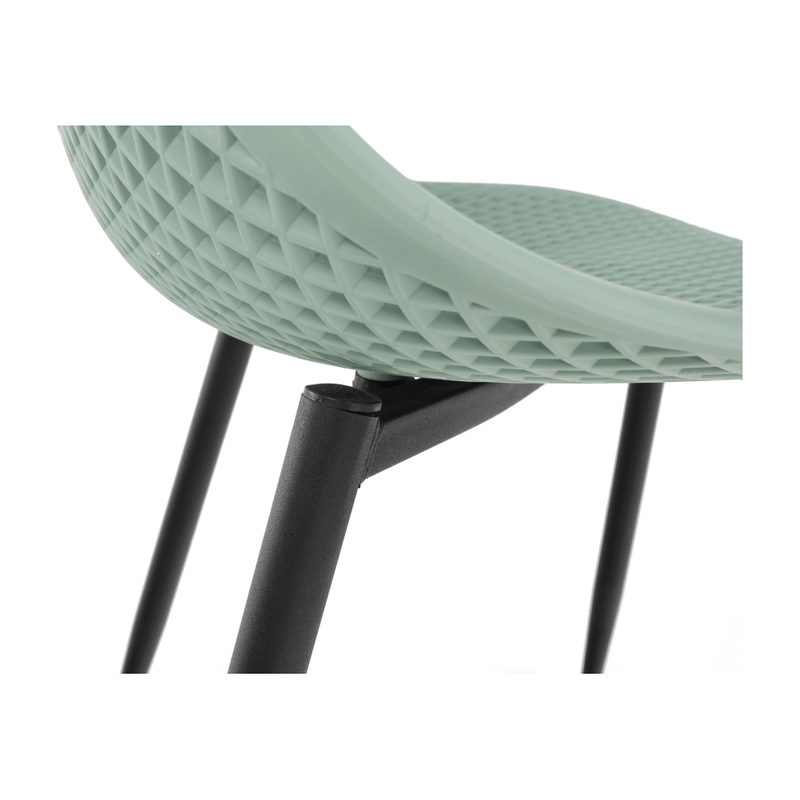 Casa si Gradina - Mobilier - Scaune si fotolii - Scaune - Scaun dining, verde/negru, TEGRA TYP 2 - Infinity.ro