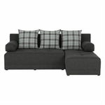 Casa si Gradina - Mobilier - Canapele si coltare - Coltare - Coltar, gri/model, dreapta, MEXX - Infinity.ro