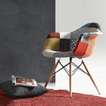 Casa si Gradina - Mobilier - Scaune si fotolii - Scaune - Scaun, tesatura patchwork/fag, TOBO 3  NEW - Infinity.ro